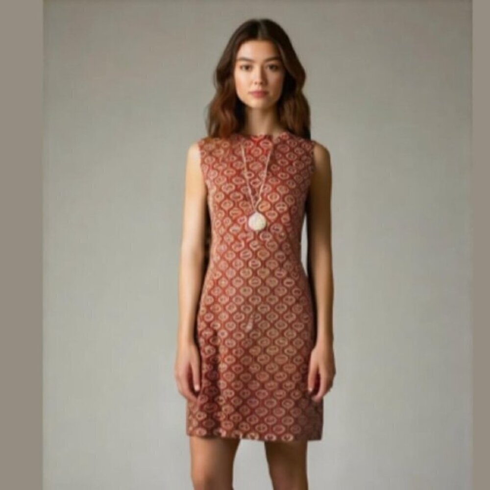 SuperSTITION Bohemian Graphic Sleeveless Dress
